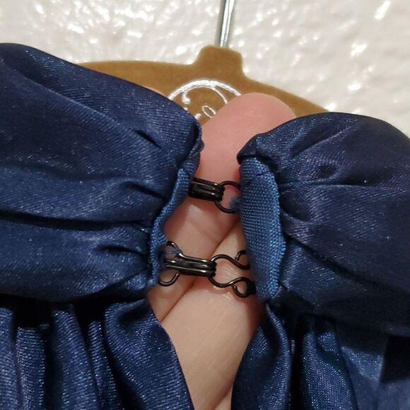 Y2K Cache Backless Maxi Dress in Ombre Blue - Picture 10 of 16